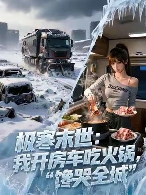 极寒末世：我开房车吃火锅，馋哭全城AI短剧
