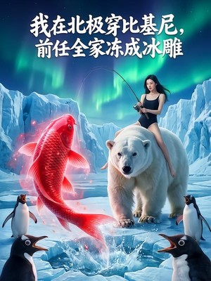 我在北极穿比基尼，前任全家冻成冰雕AI短剧