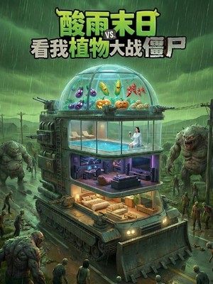 酸雨末日看我植物大战僵尸AI短剧