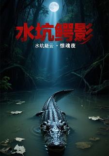水坑鳄影
