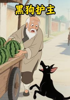 黑狗护主