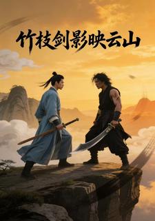 竹枝剑影映云山