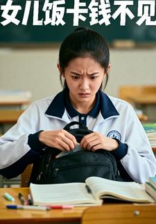 女儿饭卡钱不见