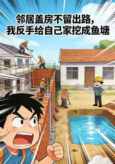 邻居盖房不留出路，我反手给自己家挖成鱼塘