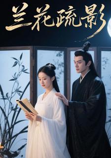 兰花疏影