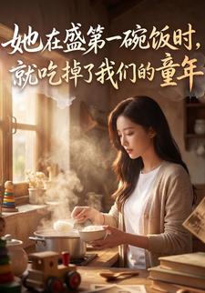 她在盛第一碗饭时，就吃掉了我们的童年
