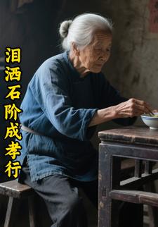 泪洒石阶成孝行