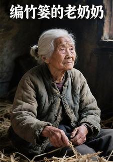 编竹篓的老奶奶