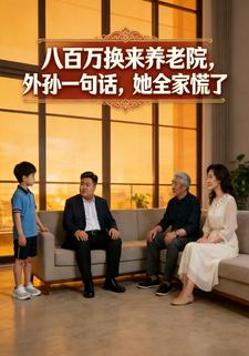 八百万换来养老院，外孙一句话，她全家慌了
