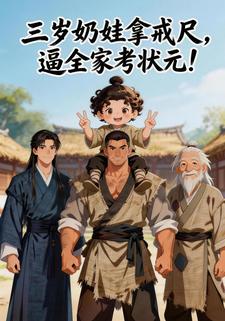 三岁奶娃拿戒尺，逼全家考状元！