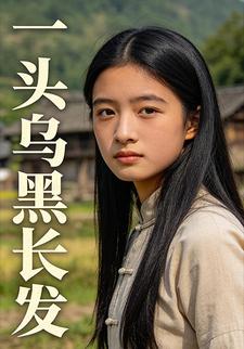 一头乌黑长发