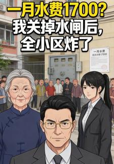 一月水费1700我关掉水闸后，全小区炸了