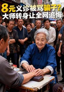 8元义诊被骂骗子？大师转身让全网追悔